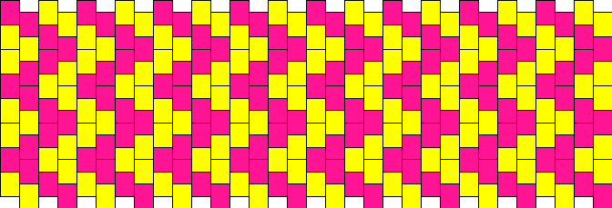 Pink And Yellow Zig Zags