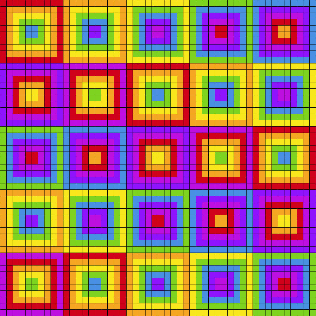 Rainbow Pattern 2