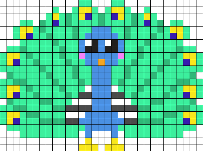 Cutie Peacock