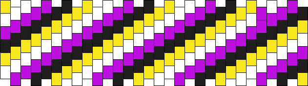 nonbinary flag (maybe hidden? you tell me)