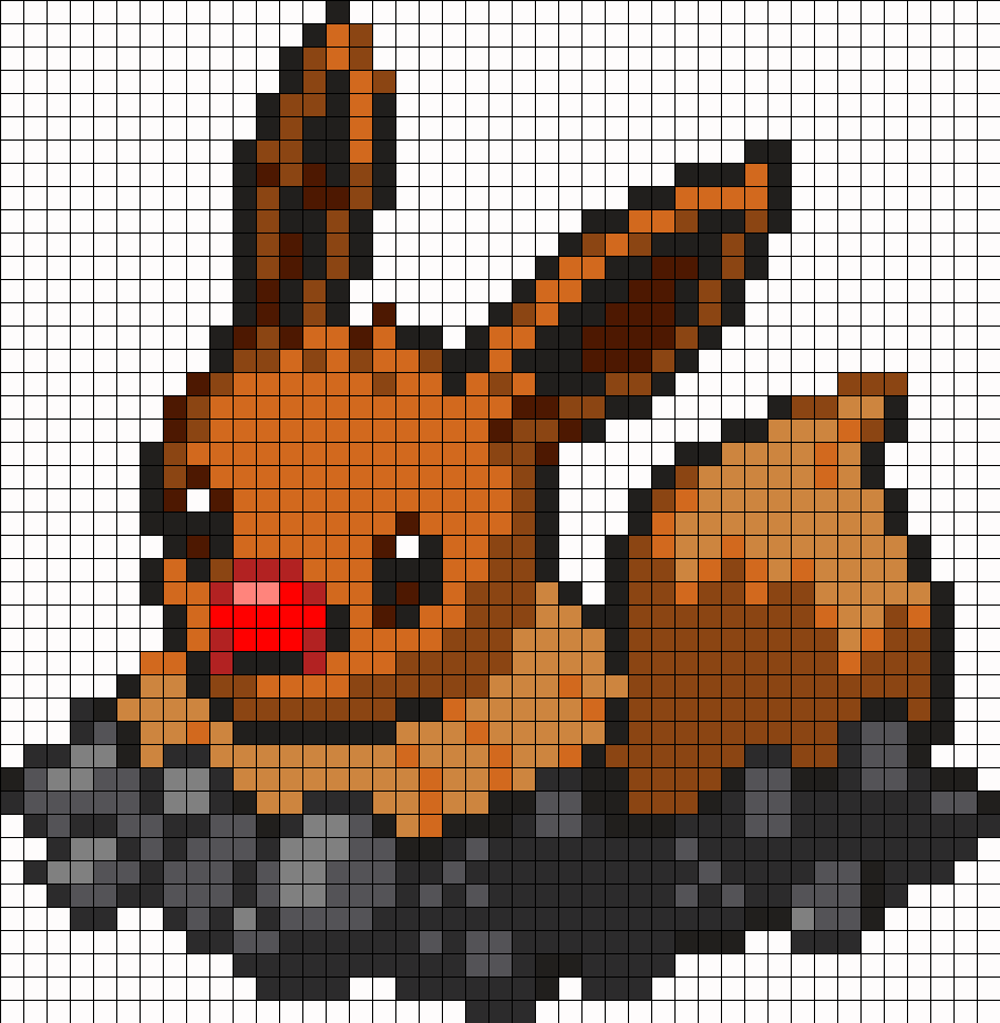Eevee And Diglet Fusion