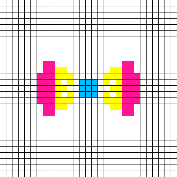 Pansexual Pride Bow