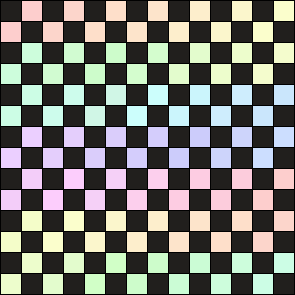 Pastel Goth Checkboard