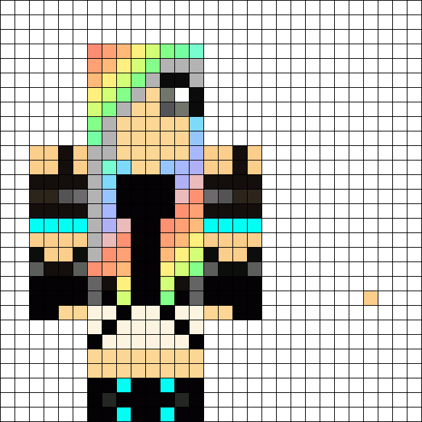 Rainbow Emo Minecraft