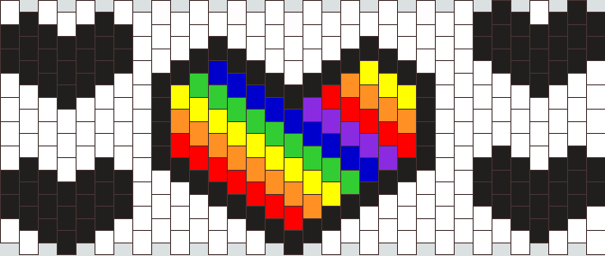 Rainbow Heart