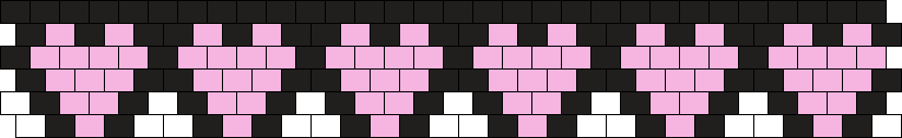 kuromi pink and black cuff