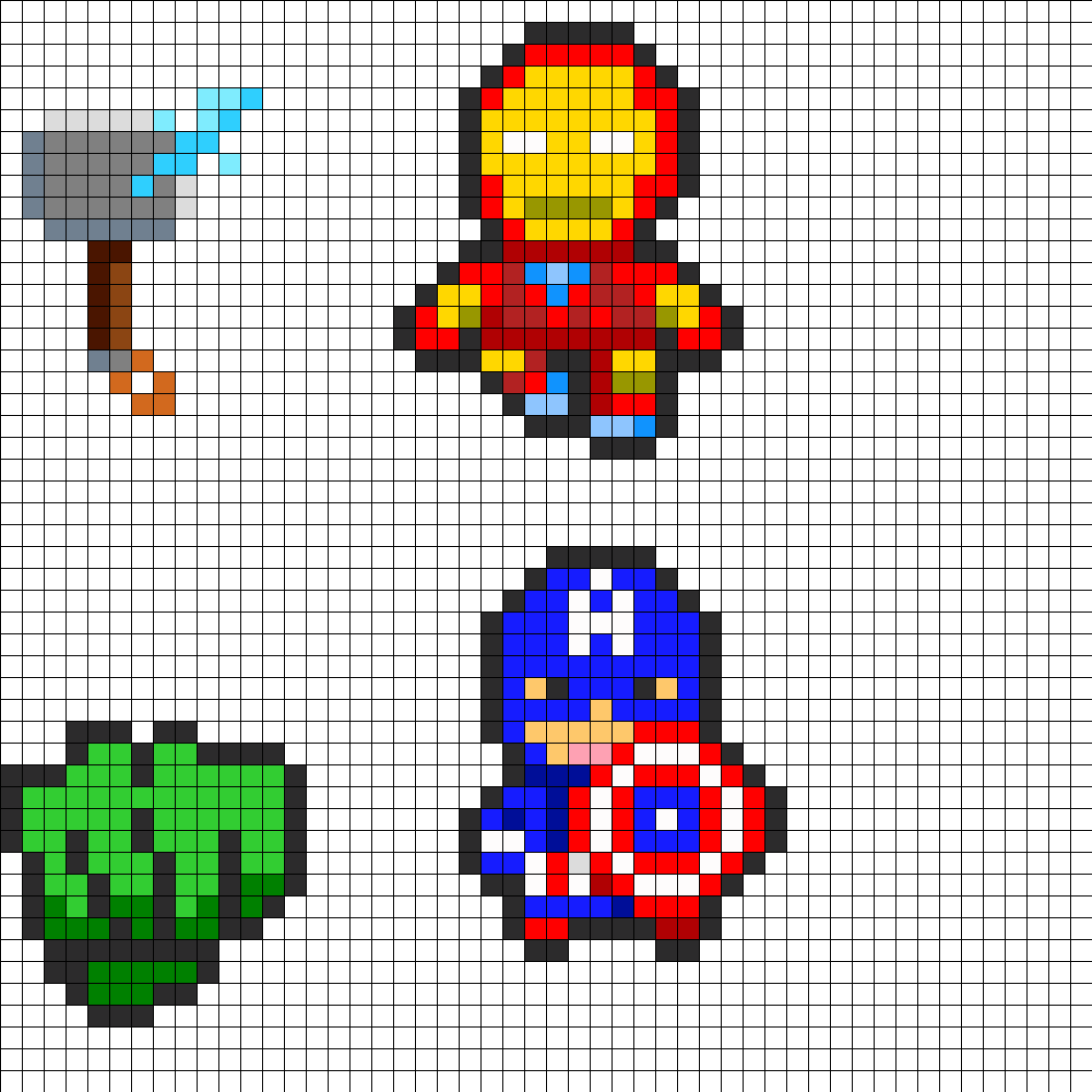 Avengers Charms