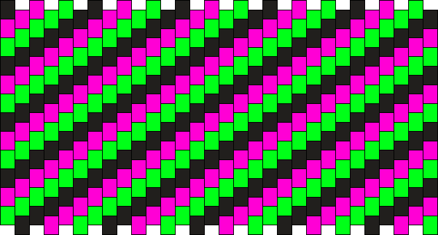Green/pink Stripes