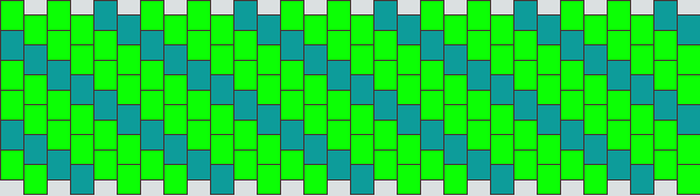 Neon Green And Blue Diagonal