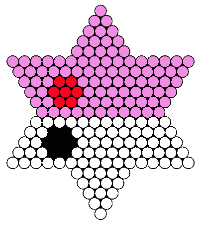 monomi star perler (turn the star around)