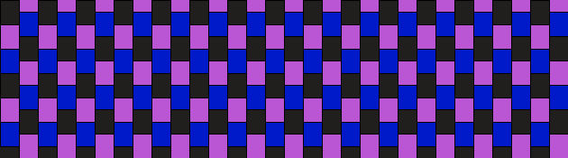 Blue Black And Purple Checkers
