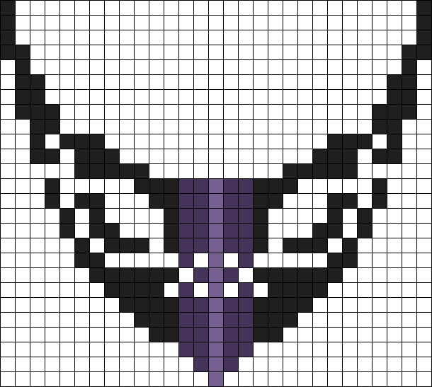 Persona 5 Violet Mask Perler