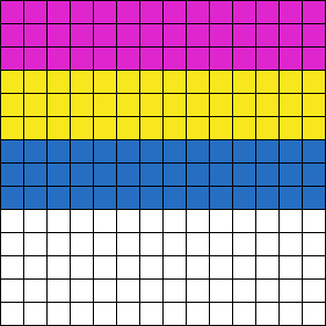 Small Pansexual Pride Flag