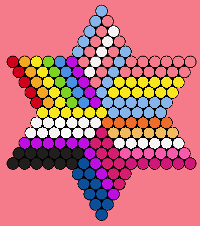 Pride Flag Star