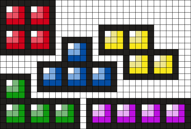 Tetris Pieces