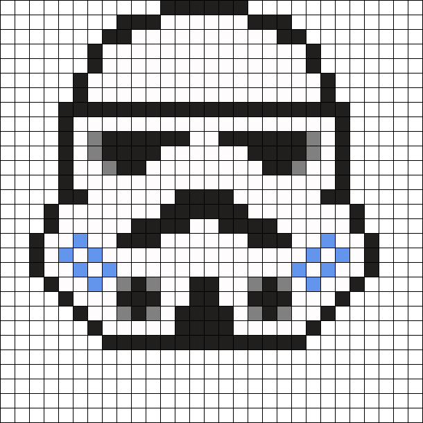 Storm Trooper Perler