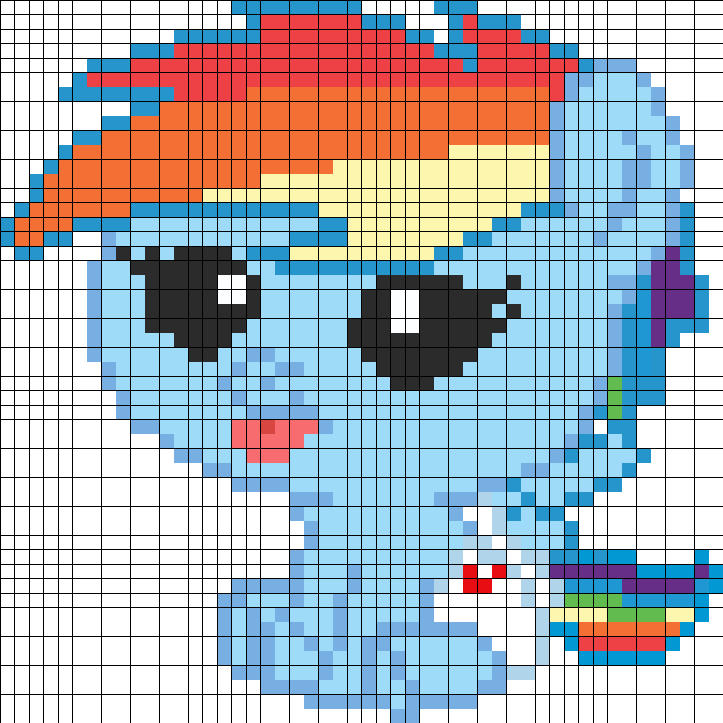 My Little Pony Newborn Rainbow Dash