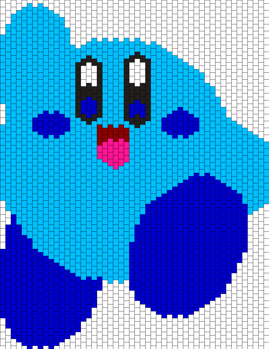 Blue Kirby Panel