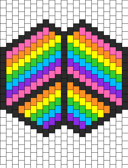 Rainbow Peace Mask