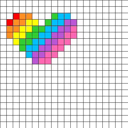 Rainbow Heart2