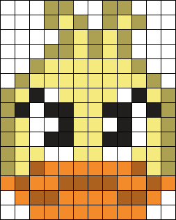 Toontown Duck (w/ Girl Toon Lashes) Big Bill