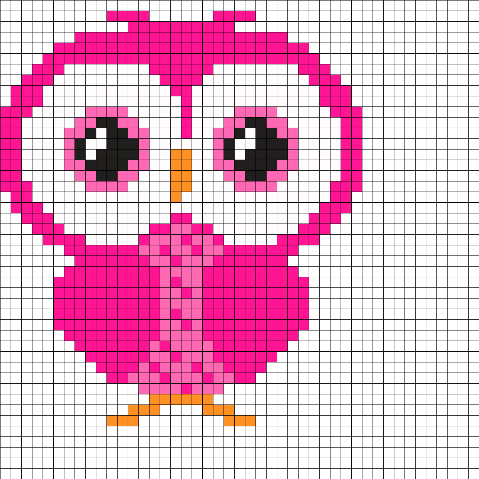 Pink Small  Owl