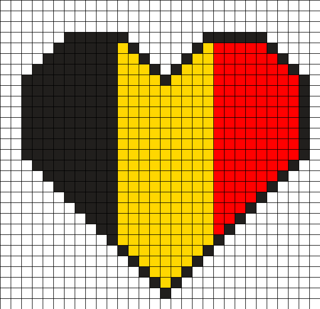 Heart Brussels Flag