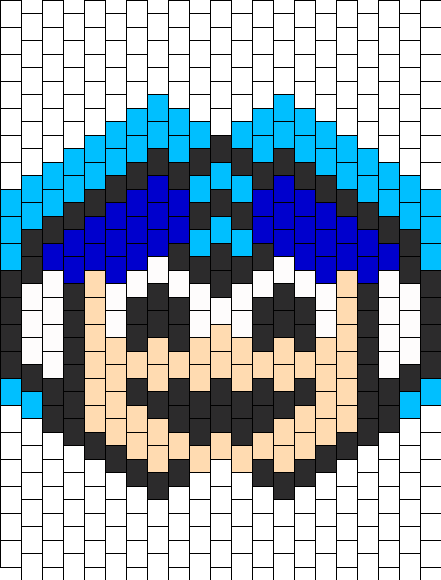 8 Bit Mega Man Mask