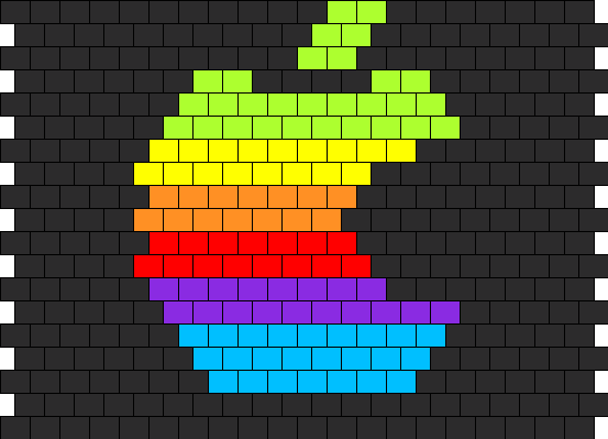 Rainbow Apple Loriginal Ogo