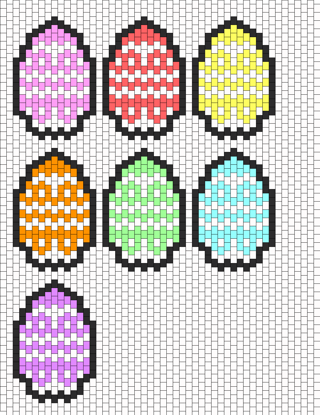 Rainbow Easter Eggs