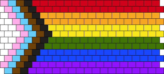 Progressive Pride Flag Cuff