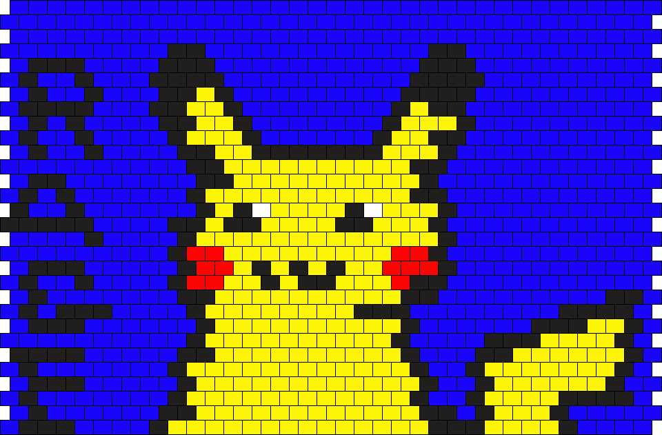 Pikachu (the Rage Is Because I Was Mad At The Pattern Maker)