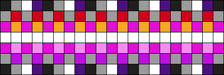 Pride ( asexual, lesbian, and demigirl flag )