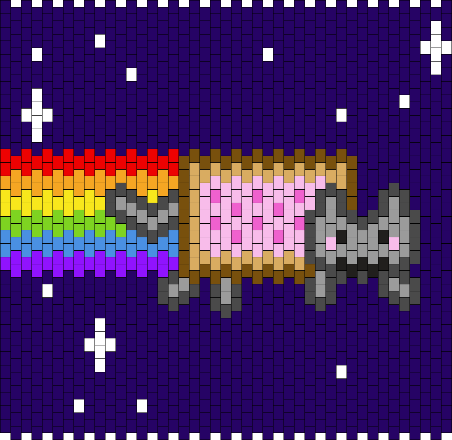 Nyan Cat Purse Front