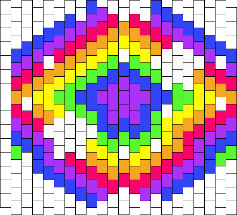 rainbow repeating star mask (test 2)