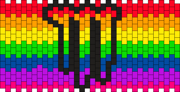 Monster Energy Rainbow Pride Cuff
