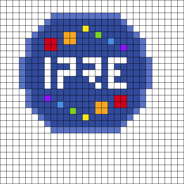 TAZ Balance IPRE Badge Perler