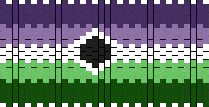 Voidpunk Flag Cuff Pattern