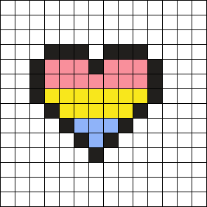 pansexual heart