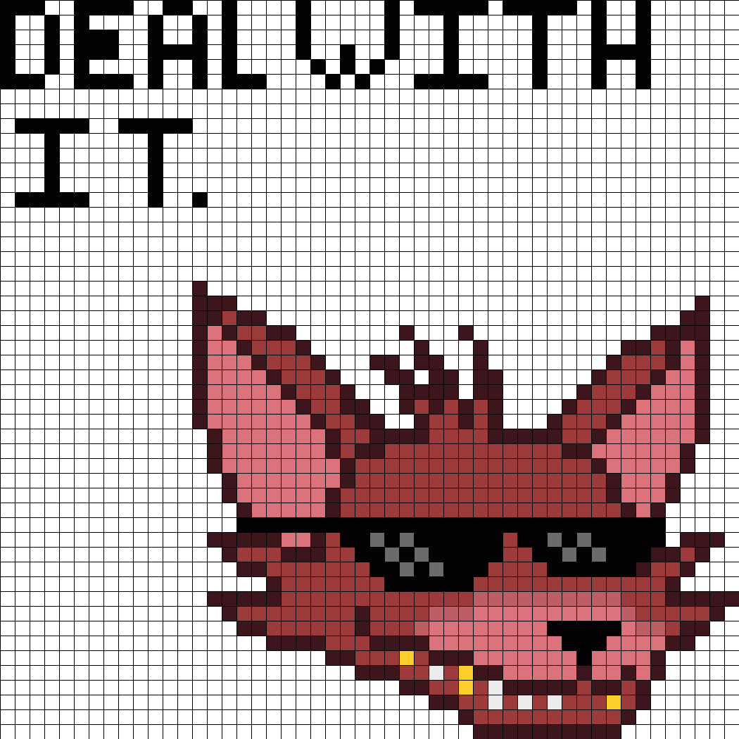 Deal With It Fnaf Foxy Swag