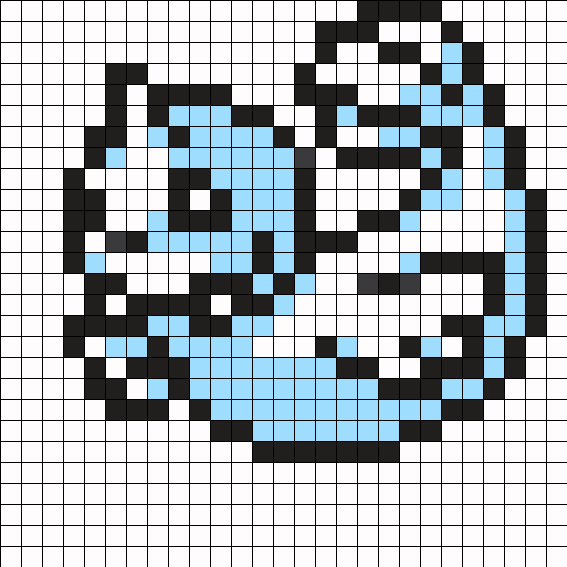 Dewgong Pokemon Bead Pattern