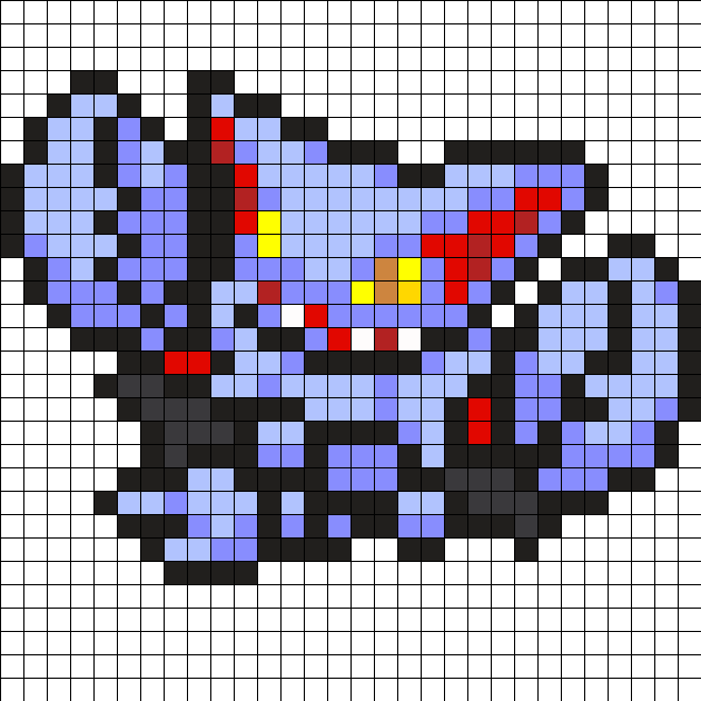Gliscor Pokemon Bead Pattern