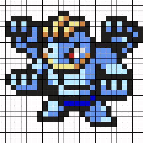 Machamp Pokemon Bead Pattern