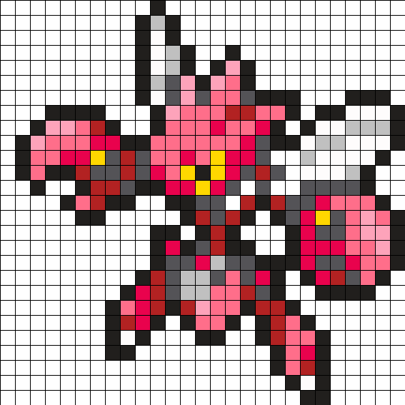 Scizor Pokemon Bead Pattern
