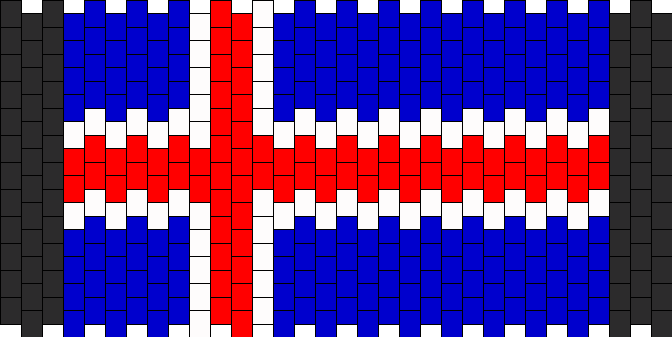 Iceland Flag Cuff