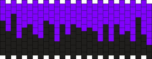 black w purple dripz