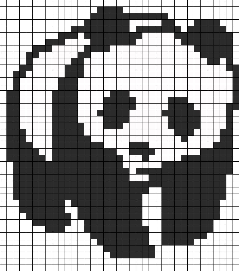 Panda Perler