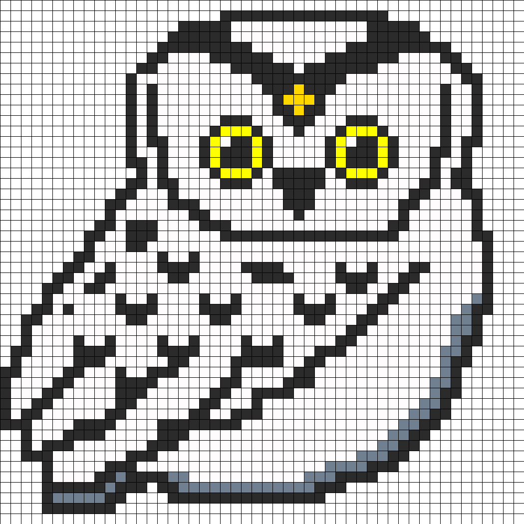 Snowy Owl Perler