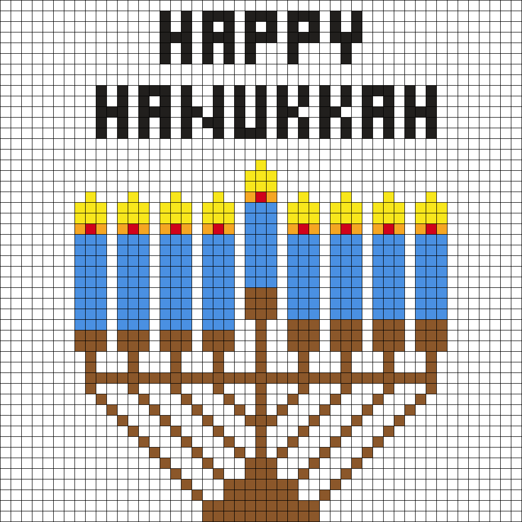happy hanukkah - xlg