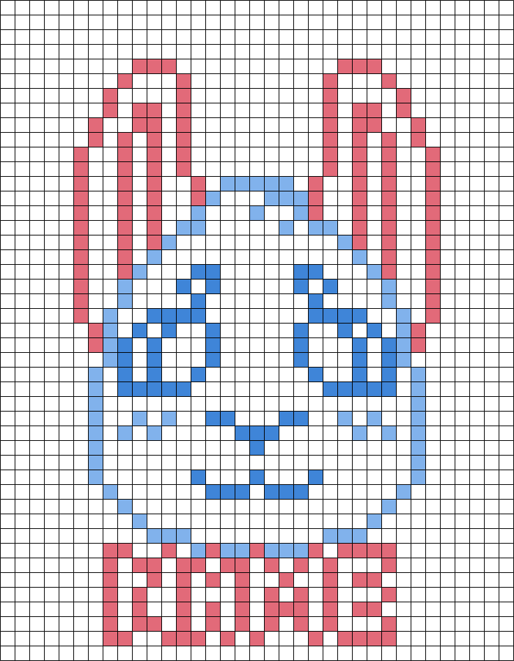 FTU Rabbit Fursona Badge Template